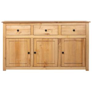 Buffet 299463 Marron - Bois massif - Bois/Imitation - 135 x 80 x 40 cm