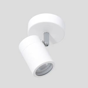 Strahler, Spots & Aufbaustrahler Upro Fer - 1 ampoule - Argenté - Blanc