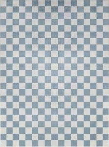 Kurzflorteppich CLEVELAND Blau - Textil - 200 x 1 x 275 cm