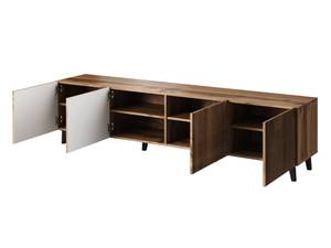 Meuble TV COME Marron - Bois massif - 200 x 52 x 40 cm