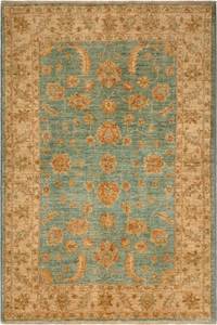 Tapis Ziegler XXV Bleu - Textile - 120 x 1 x 181 cm