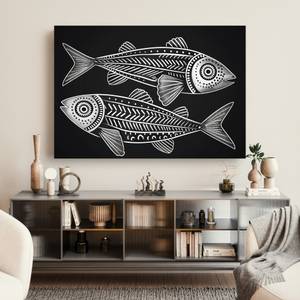 Bild Fisch Abstrakt X 70 x 50 cm