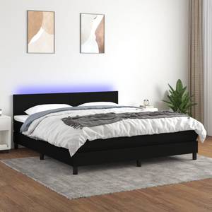 Boxspringbett 3017265-4 Schwarz - Breite: 160 cm