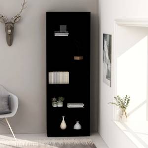 Bücherregal 3016500-1 Schwarz - 60 x 175 cm