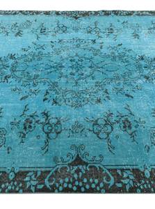 Tapis Ultra Vintage CDIX Turquoise - Textile - 183 x 1 x 279 cm