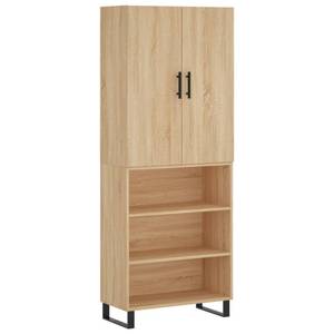 Highboard DE5891 Braun - Holzwerkstoff - 34 x 180 x 70 cm