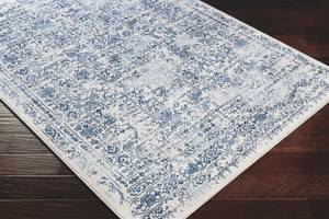 Kurzflorteppich OTTAWA Blau - Kunststoff - Textil - 160 x 1 x 215 cm