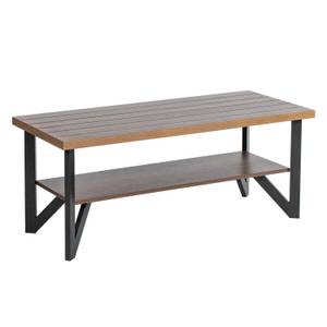 Table basse marron bois Marron - Bois manufacturé - 45 x 45 x 107 cm