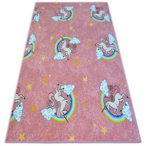 Teppich Für Kinder Unicorn Rosa 250 x 400 cm