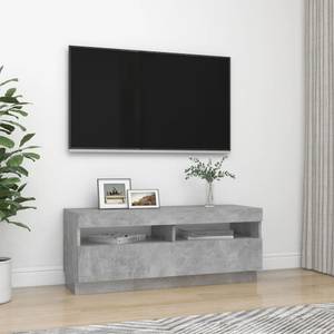 Meuble tv 3009233 Gris minéral - Largeur : 100 cm