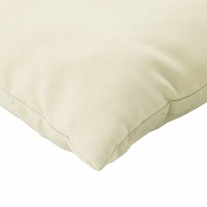 Coussin de palette (lot de 3) 3010062-2 Blanc crème