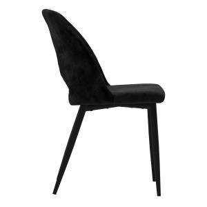 Chaise Pénélope (Lot de 2) Noir