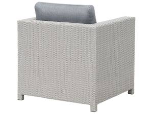 Set de jardin MILANO Gris - Polyrotin - 140 x 69 x 75 cm