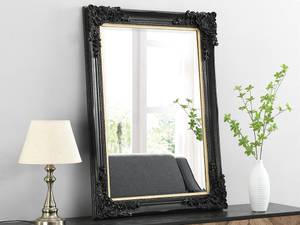 Miroir mural ATALAYA Noir - Bois manufacturé - 1 x 109 x 79 cm