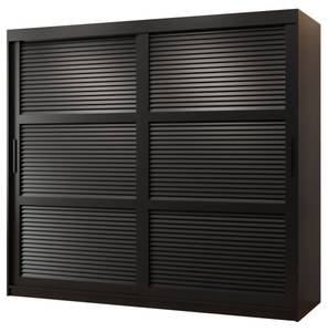 ARMOIRE À PORTES COULISSANTES ZALUZJA Largeur : 200 cm - Noir