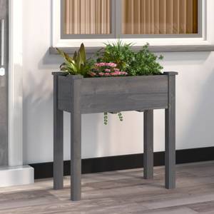 Jardinière 3029103 Gris - 37 x 71 cm