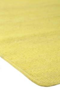 Kurzflorteppich Rainbow Kelim Gelb - Naturfaser - Textil - 200 x 1 x 290 cm