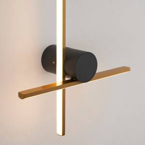 Wandleuchte - Mallow Gold - Metall - 28 x 28 x 56 cm