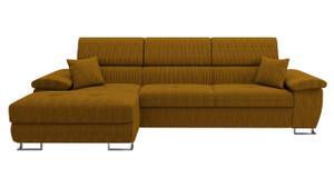 Ecksofa Cotere Mini Cord Kastanienbraun - Ecke davorstehend links