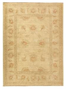 Ziegler Teppich - 115 x 84 cm - beige Beige - Kunststoff - 84 x 1 x 115 cm