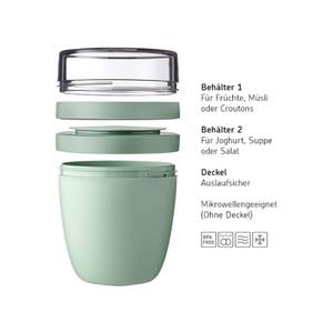 Lunchpot Ellipse Blau