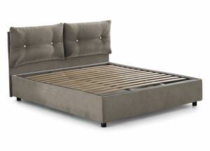 Einzelbett Adelaide Taupe