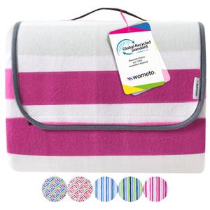 XXL Picknickdecke eco-line 100% recycelt Pink