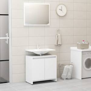 Meubles de salle bain 3003925 (lot de 4) Blanc