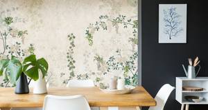 Papier Peint PLANTES Fleurs Feuilles 360 x 240 x 240 cm