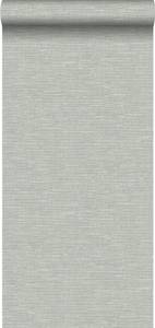 Tapete Leinen-Optik 7254 Blau - Naturfaser - Textil - 53 x 1005 x 1005 cm