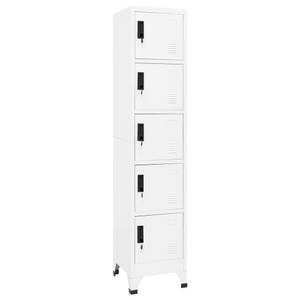 Armoire à casiers 294428-2 Blanc - Profondeur : 40 cm