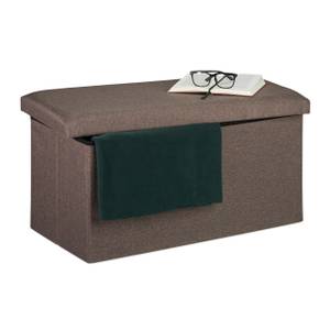 Banc effet optique lin Anthracite