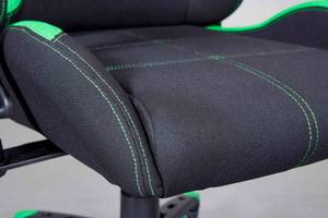 Chaise de jeu Gaming vert Noir - Vert - Textile - 69 x 125 x 50 cm