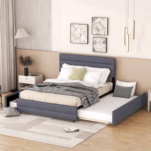 Plattformbett M234-01 Grau