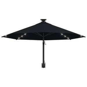 Sonnenschirm K059 Schwarz - 131 x 251 cm