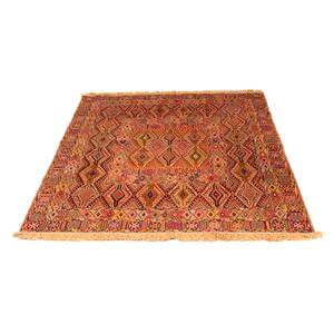 Kelim Afghan - 168x132cm Naturfaser - 132 x 1 x 168 cm