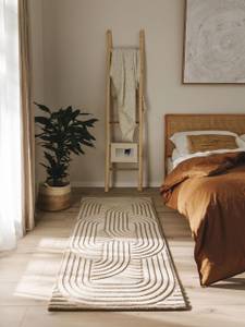 Tapis de couloir Nuria Beige - 70 x 200 cm