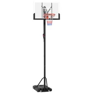 Basketballkorb mit Ständer A61-051V00BK Schwarz - Metall - 60 x 365 x 90 cm