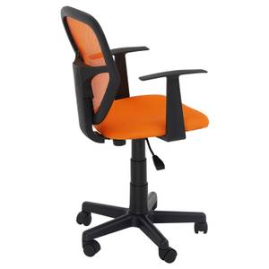 Chaise de bureau STUDIO Orange - Textile - 53 x 92 x 52 cm