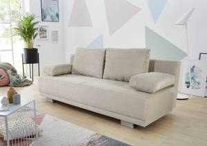 Schlafsofa LUZIO Beige - Textil - 196 x 78 x 82 cm