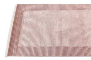 Tapis de passage Darya DLXXV Rose foncé - Textile - 81 x 1 x 396 cm