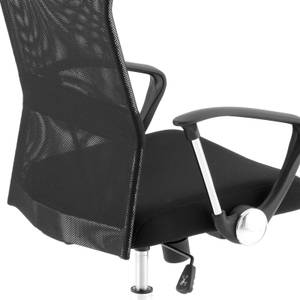 Fauteuil de bureau NORBERT Noir - Métal - 61 x 117 x 65 cm