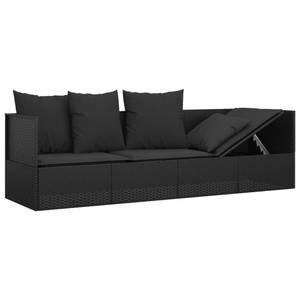 Outdoor Loungebett 3028900 Schwarz