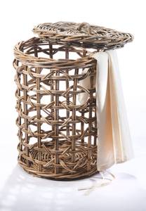 Wäschekorb PLAIT42 Grau - Rattan - 42 x 54 x 42 cm