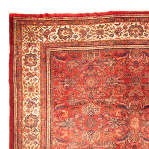 Heriz - 433x320cm Rot - Naturfaser - 320 x 1 x 433 cm