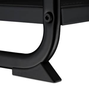 Étagère noire en acier Noir - Métal - 58 x 125 x 34 cm