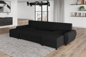 Ecksofa TUSCANY-U Schwarz