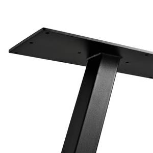 Tischgestell (2er-Set) Schwarz - 70 x 72 cm
