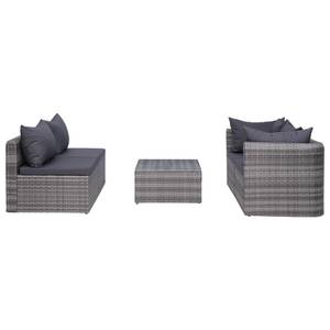 Garten-Sofa-Set (7-teilig) 3009702-2 Grau