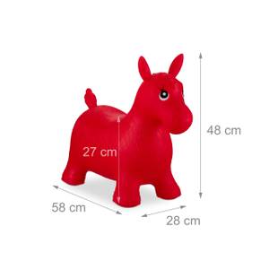 Ballon sauteur Cheval Rouge